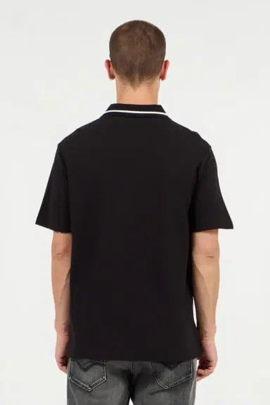 Roberto Cavalli Black Polo with Logo | Thumbnail 3 Roberto Cavalli Black Polo with Logo | Thumbnail 3
