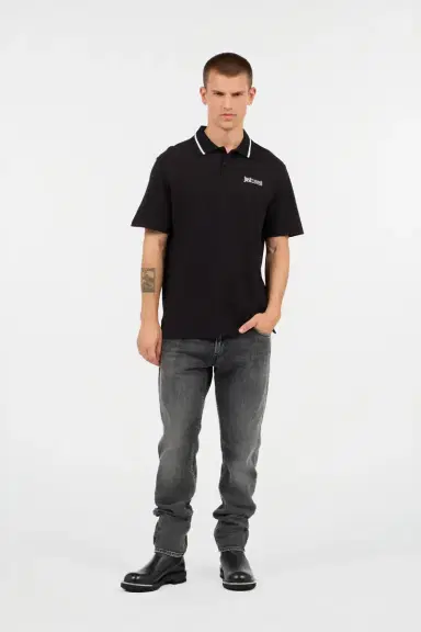 Roberto Cavalli Black Polo with Logo | Thumbnail 7 Roberto Cavalli Black Polo with Logo | Thumbnail 7