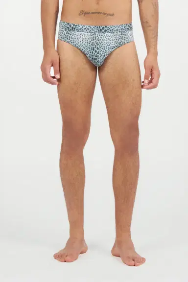 Roberto Cavalli Baby Jaguar Print Swim Briefs | Thumbnail 2