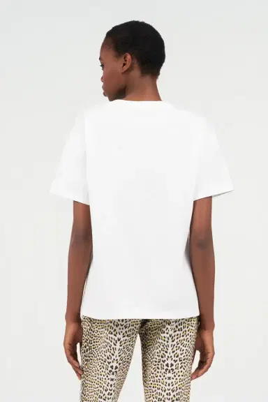 Roberto Cavalli Cotton T-shirt with Tigers | Thumbnail 3 Roberto Cavalli Cotton T-shirt with Tigers | Thumbnail 3