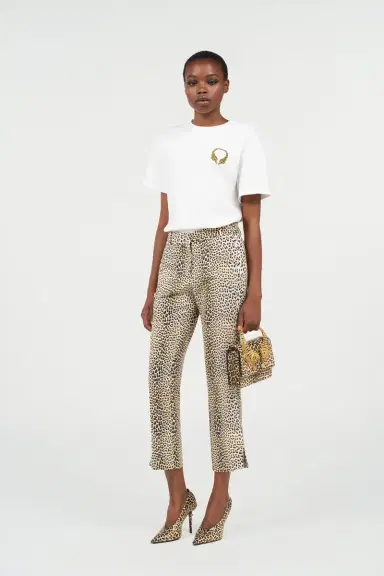 Roberto Cavalli Cotton T-shirt with Tigers | Thumbnail 7 Roberto Cavalli Cotton T-shirt with Tigers | Thumbnail 7