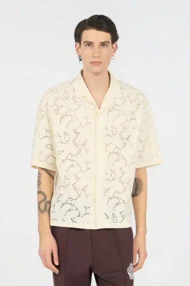 Roberto Cavalli Ivory Tailored Shirt | Thumbnail 2 Roberto Cavalli Ivory Tailored Shirt | Thumbnail 2