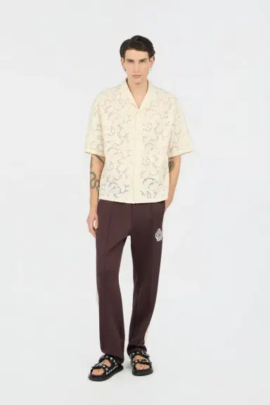 Roberto Cavalli Ivory Tailored Shirt | Thumbnail 6 Roberto Cavalli Ivory Tailored Shirt | Thumbnail 6