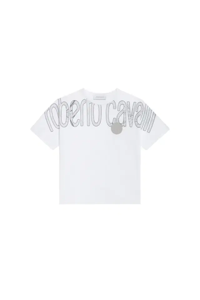 Roberto Cavalli Logo Print Cotton T-shirt