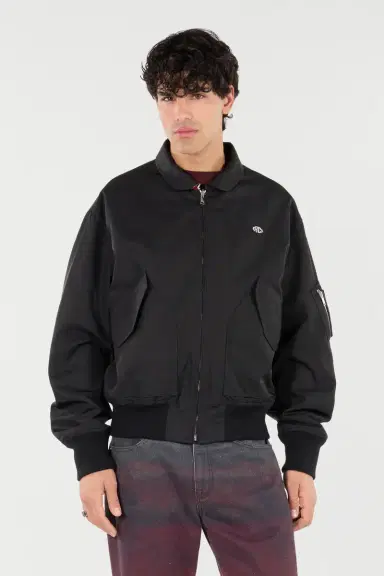 Roberto Cavalli Reversible Bomber Jacket With Dragon | Thumbnail 3 Roberto Cavalli Reversible Bomber Jacket With Dragon | Thumbnail 3