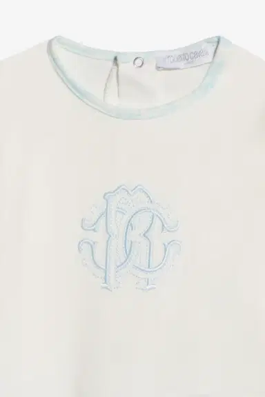 Roberto Cavalli Light Blue Monogram Zebra Print Children Kit | Thumbnail 3 Roberto Cavalli Light Blue Monogram Zebra Print Children Kit | Thumbnail 3