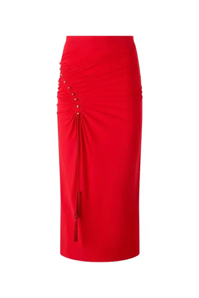 Roberto Cavalli Midi Skirt With Ruched Detail