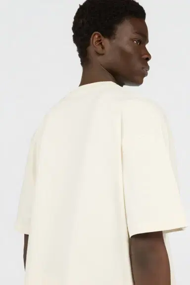 Roberto Cavalli Ivory T-Shirt With Embroidered Persian Tarot Detail | Thumbnail 5 Roberto Cavalli Ivory T-Shirt With Embroidered Persian Tarot Detail | Thumbnail 5