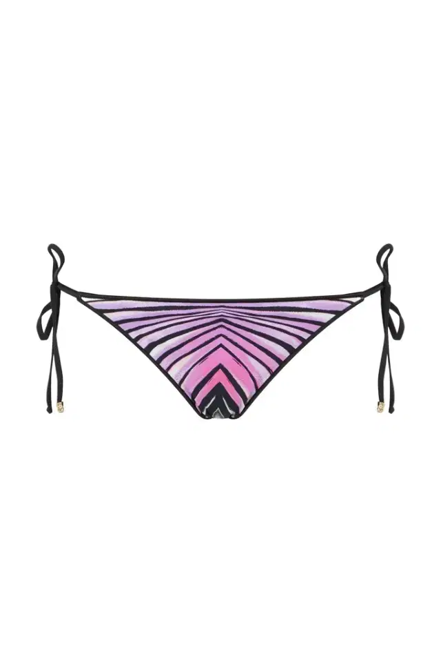 Ray Of Paradise Print Slip Bikini