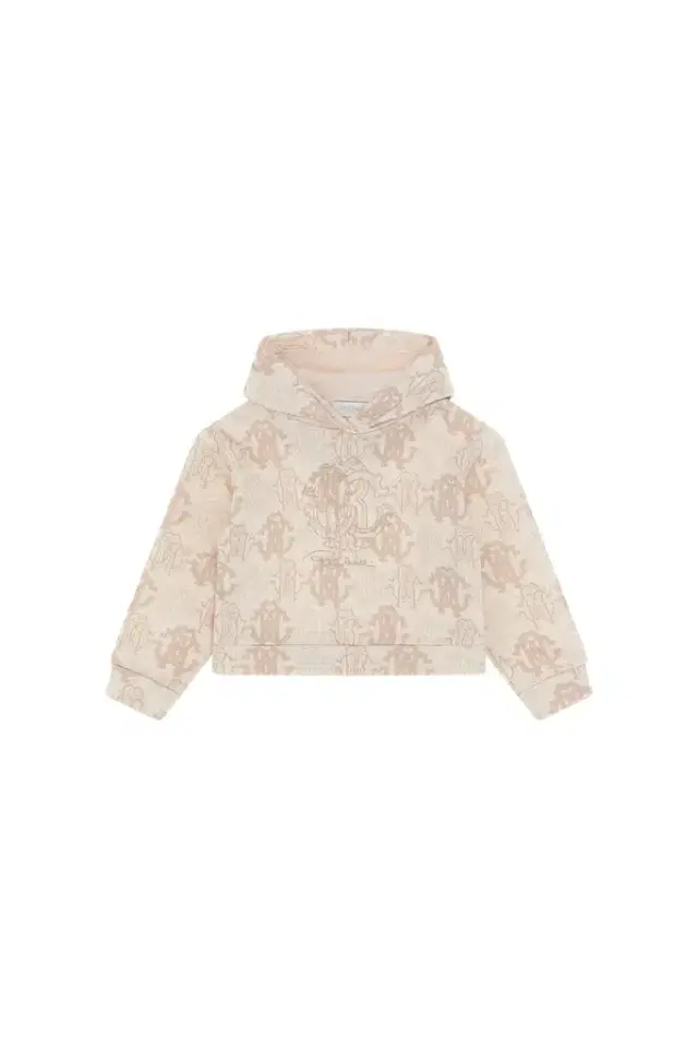 Roberto Cavalli Sweatshirt With All-Over RC Monogram