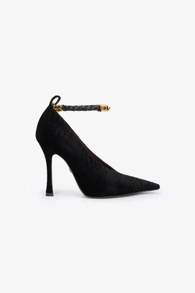 Roberto Cavalli Black Pumps With Strap | Thumbnail 2 Roberto Cavalli Black Pumps With Strap | Thumbnail 2