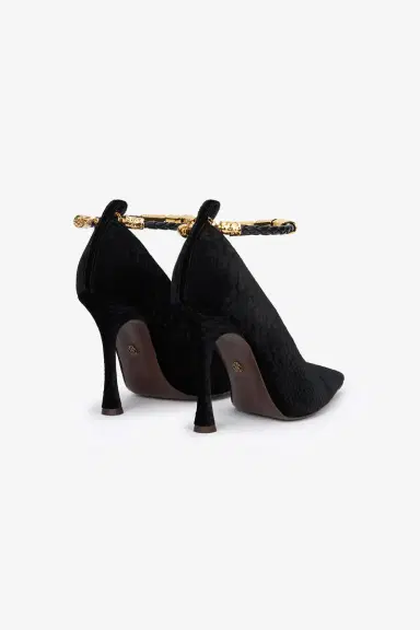 Roberto Cavalli Black Pumps With Strap | Thumbnail 3 Roberto Cavalli Black Pumps With Strap | Thumbnail 3