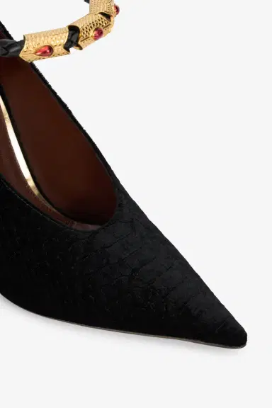 Roberto Cavalli Black Pumps With Strap | Thumbnail 4 Roberto Cavalli Black Pumps With Strap | Thumbnail 4