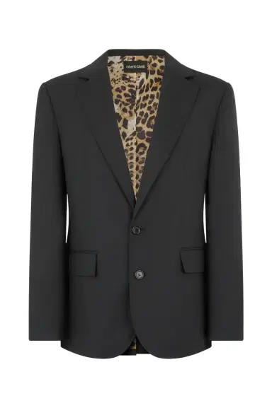 Roberto Cavalli Virgin Wool Jacket | Thumbnail 1 Roberto Cavalli Virgin Wool Jacket | Thumbnail 1