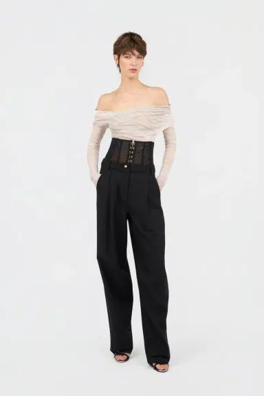 Roberto Cavalli Black Trousers | Thumbnail 6