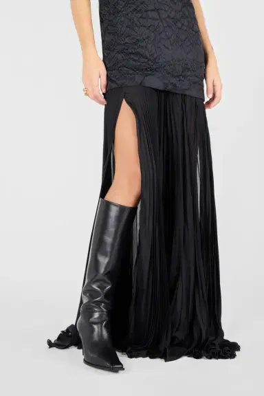 Roberto Cavalli Long Snakeskin-Effect Dress | Thumbnail 6