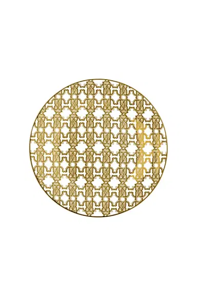 Roberto Cavalli Monogram Gold 2 Fruit Plates | Thumbnail 1
