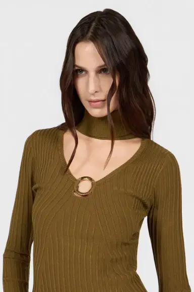 Roberto Cavalli Brown Sweater | Thumbnail 4