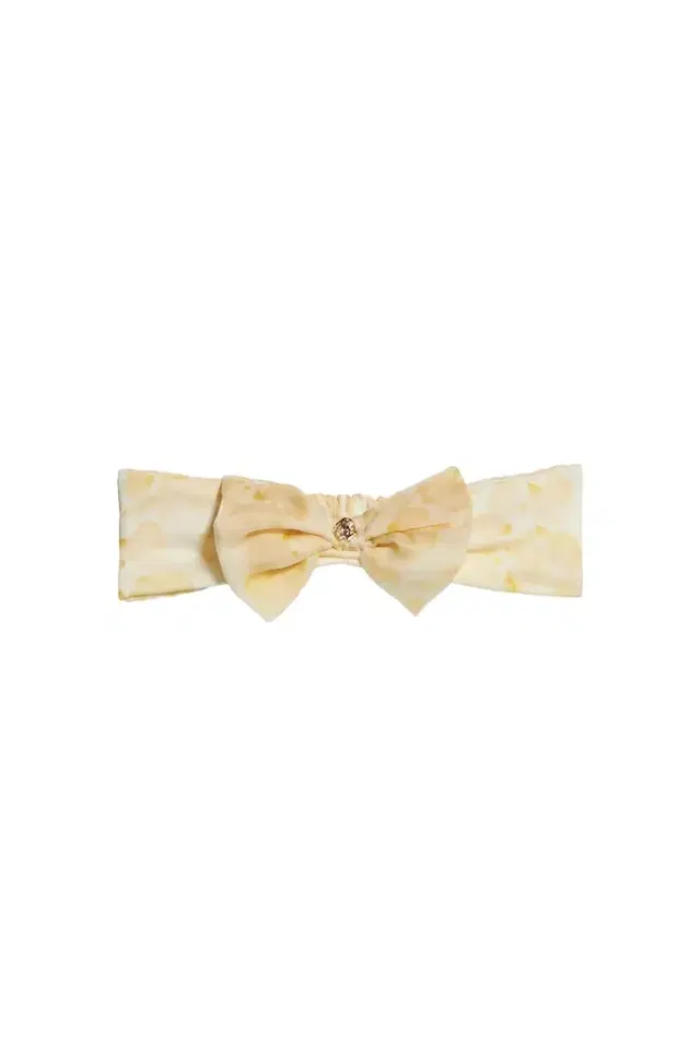 Roberto Cavalli Bandeau With Bow And Floral Print