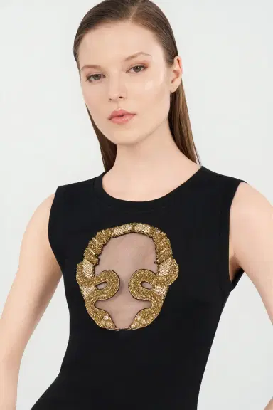 Roberto Cavalli Embroidered Dress | Thumbnail 5