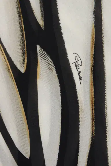 Roberto Cavalli Ray Of Paradise Print Silk Stole | Thumbnail 2