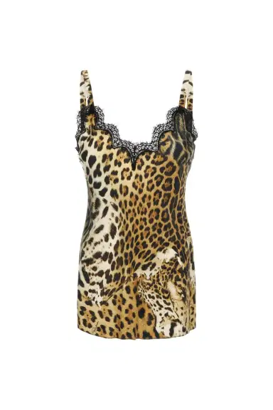 Roberto Cavalli Top with Jaguar Skin print | Thumbnail 1 Roberto Cavalli Top with Jaguar Skin print | Thumbnail 1