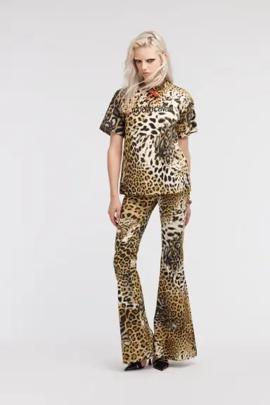 Roberto Cavalli T-shirt with Jaguar Skin print | Thumbnail 5