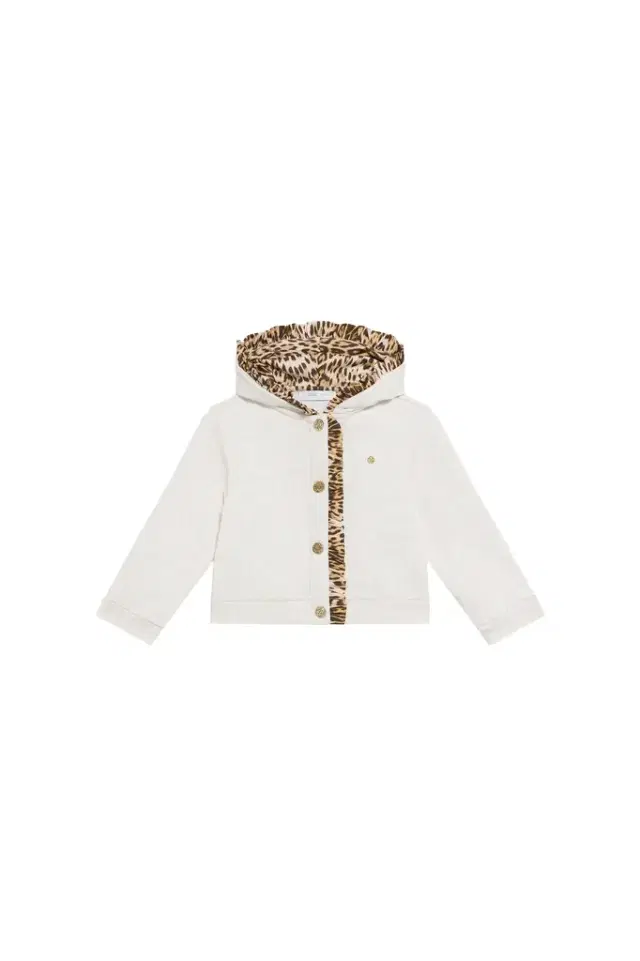 Roberto Cavalli Jacket with leopard print details