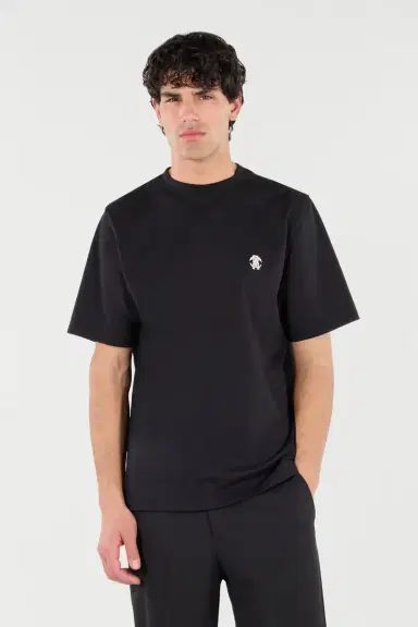 Roberto Cavalli T-Shirt With Mirror Snake Monogram | Thumbnail 2