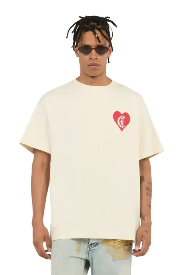 Roberto Cavalli Lovers Club Print T-Shirt