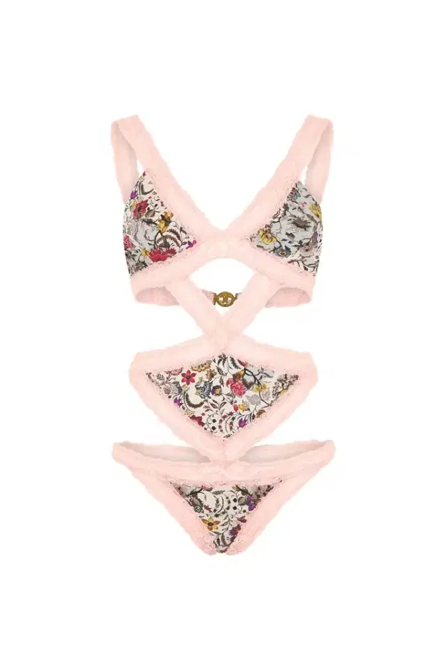 Roberto Cavalli Florentine Flowers One-Piece Swimsuit