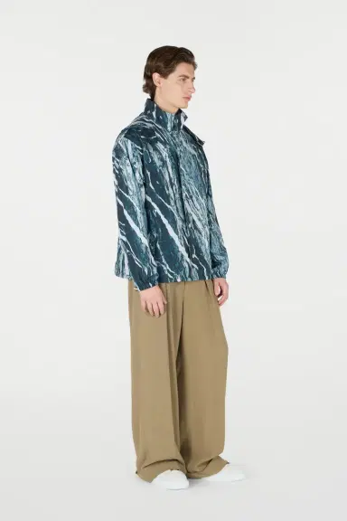 Roberto Cavalli Marble-Print Bomber Jacket | Thumbnail 2