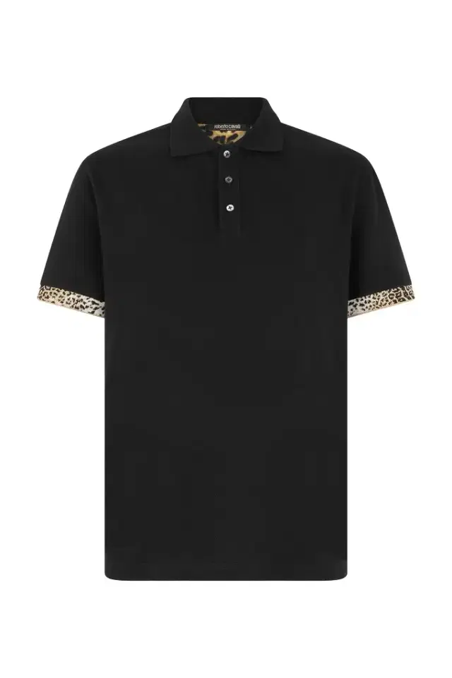 Polo With Jaguar Skin Details