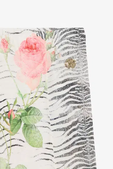 Roberto Cavalli Zebra Rose Print Trousers | Thumbnail 3 Roberto Cavalli Zebra Rose Print Trousers | Thumbnail 3