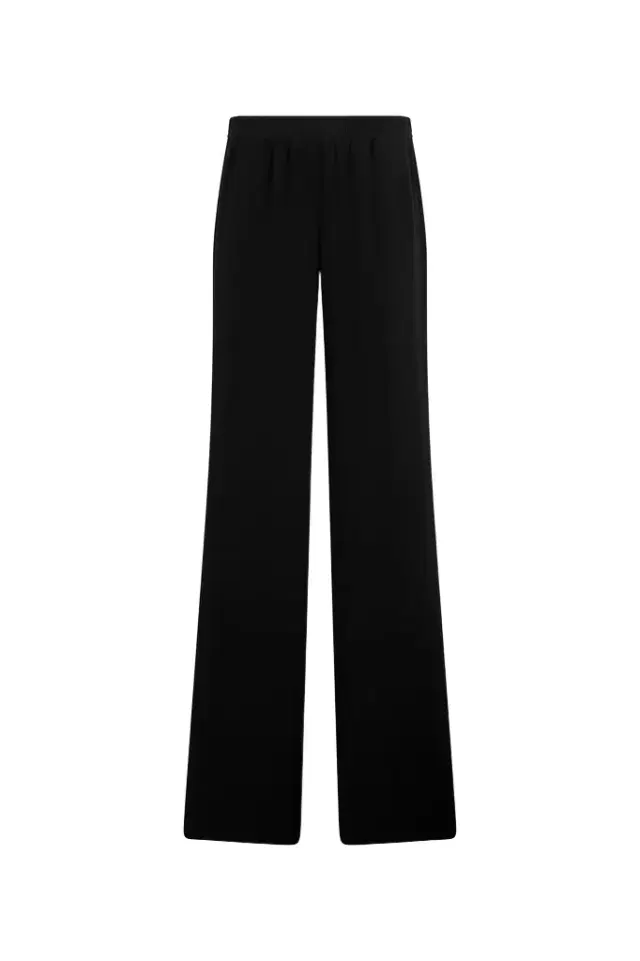 Silk palazzo trousers