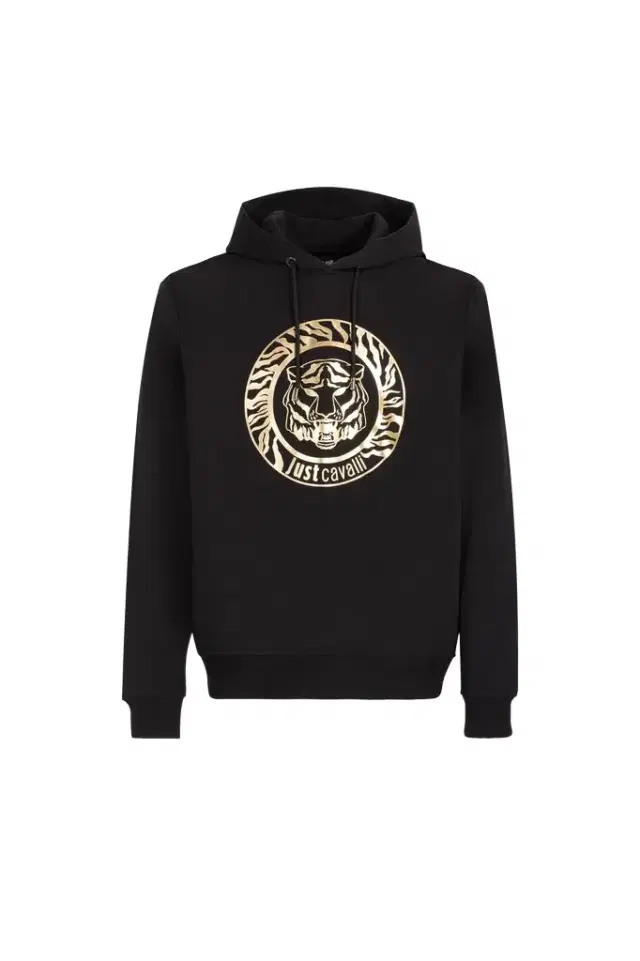 Roberto Cavalli Just Cavalli Tiger And Logo-Print Hoodie