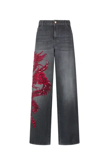 Roberto Cavalli Jeans With Embroidery And Sequins | Thumbnail 1