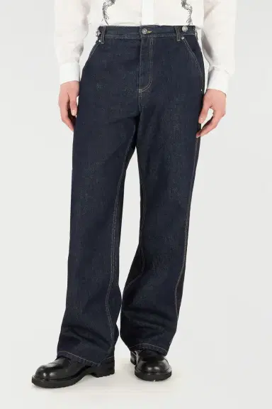 Roberto Cavalli Jeans With Loose Leg And RC Monogram | Thumbnail 2
