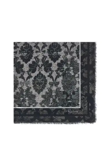 Roberto Cavalli Shawl with Brocade Print | Thumbnail 1
