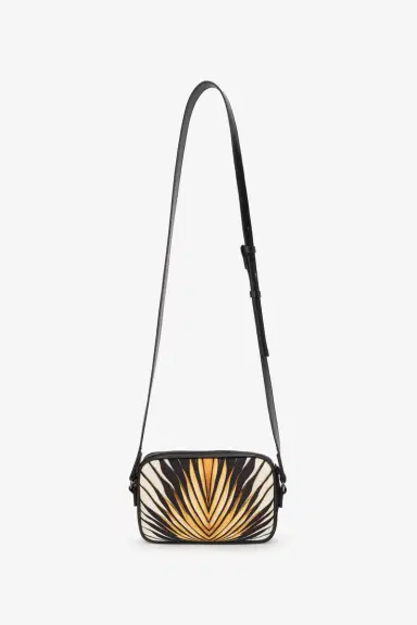 Roberto Cavalli Camera Bag With Ray Of Gold Print | Thumbnail 2