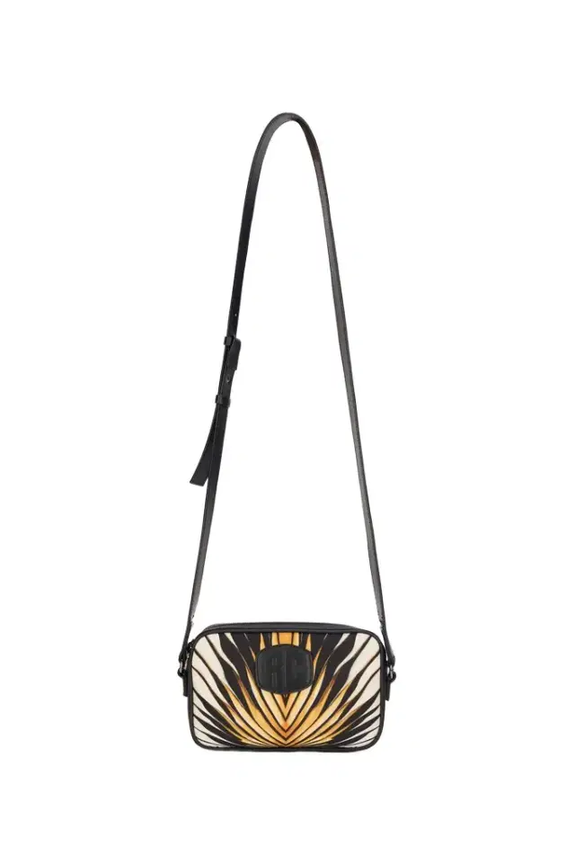 Camera Bag With Ray Of Gold Print