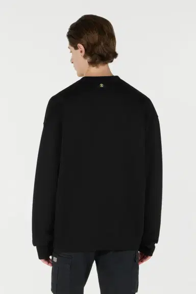 Roberto Cavalli Sweatshirt With Mirror Snake Monogram Embroidery | Thumbnail 3