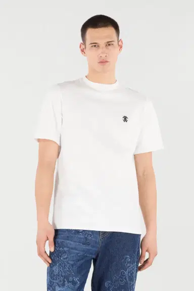 Roberto Cavalli T-Shirt With Mirror Snake Monogram | Thumbnail 2
