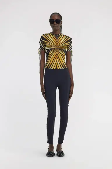 Roberto Cavalli Ray Of Gold Print T-shirt | Thumbnail 5 Roberto Cavalli Ray Of Gold Print T-shirt | Thumbnail 5
