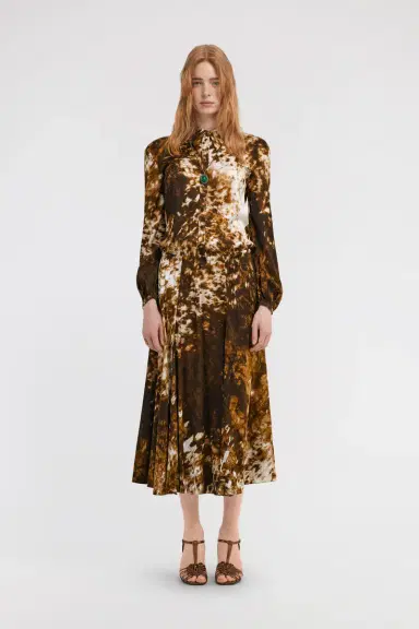Roberto Cavalli Appaloosa Print Shirt Dress | Thumbnail 2