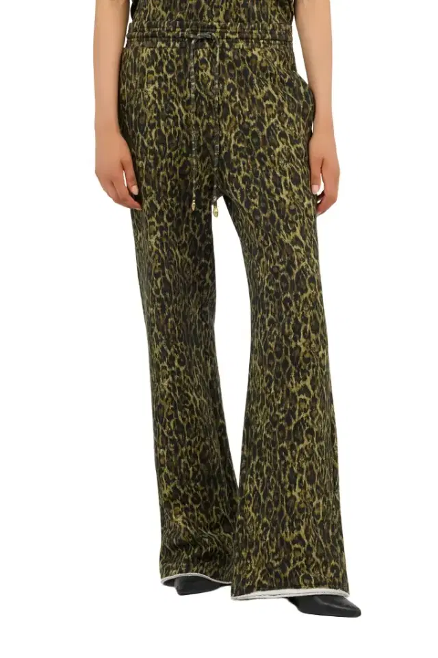 Roberto Cavalli Leopard Print Trousers