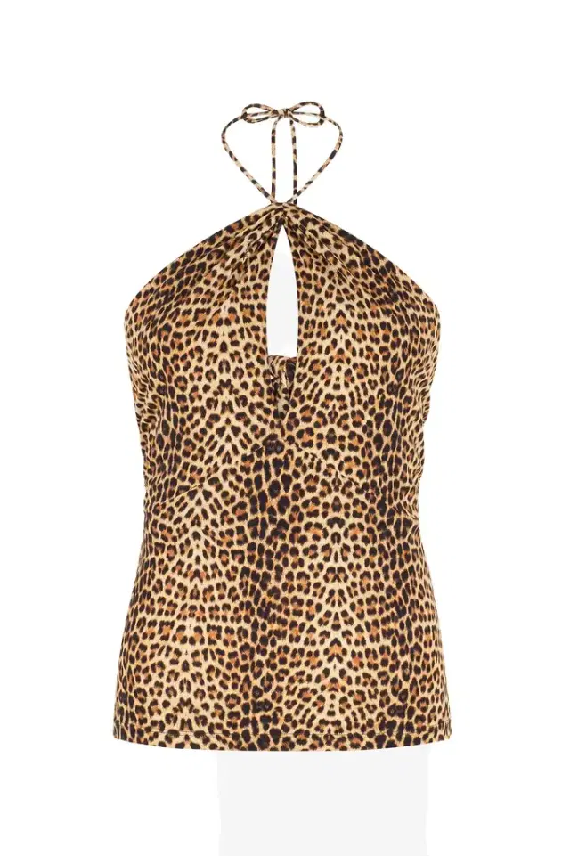 Roberto Cavalli Baby Jaguar Print Top