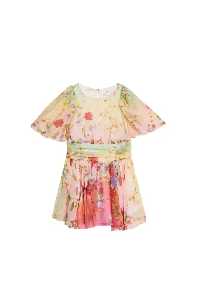 Miami Flowers Print Dress