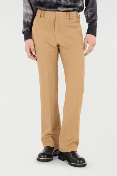 Roberto Cavalli Striped Virgin Wool Pants | Thumbnail 2