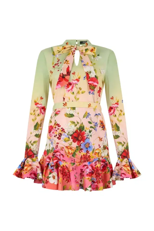 Miami Print Mini Dress